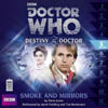 DOCTOR WHO DESTINY OF THE DOCTOR SMOKE AND MIRRORS CD cover AUDIOGO