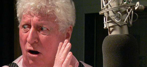 TOM BAKER Q&A 2009 with EYE OF HORUS (Photo: BBC AUDIO)