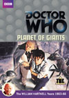 DOCTOR WHO - PLANET OF GIANTS - 20 August 2012 sleeve