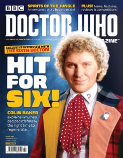 DOCTOR WHO MAGAZINE cover
