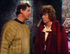 George Baker and Tom Baker in DOCTOR WHO FULL CIRCLE