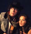 DOCTOR WHO - THE INVISIBLE ENEMY - The Doctor (Tom Baker) and Leela (Louise Jameson)