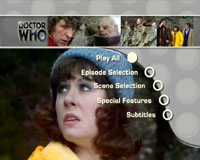 DOCTOR WHO - THE SONTARAN EXPERIMENT - DVD GRAPHICS MENU