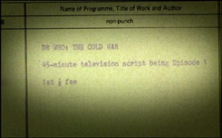 Preview ATTACK OF THE CYBERMEN - BBC DVD - The Cold War documentary