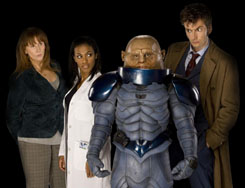 DOCTOR WHO - SERIES 4 - The Sontarans revealed (Commander Storr - actor David Starkey