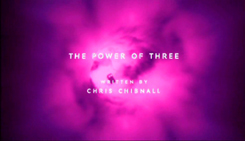 THE POWER OF THREE writer credit