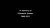 THE SARAH JANE ADVENTURES On-screen tribute to Elisabeth Sladen
