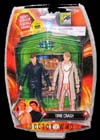 TIME CRASH limited edition (now deleted) action figure double-pack featuring the Tenth and the Fifth Doctor (with CLASSIC SERIES Sonic Screwdriver and Celery).